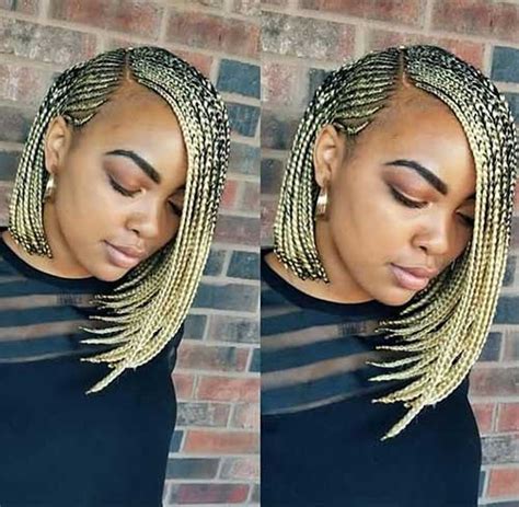 bob braided hair styles|asymmetrical braided bob hairstyles.